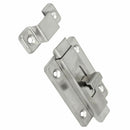 Bathroom Toilet Door Stainless Steel Gate Security Bolt Lock plug Hardware  O8S6