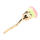 Rose Flower Soft Contour Face Powder Foundation Blush Brush Makeup Cosmetic Tool