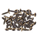 50x Pickguard Mounting Screws for ST SQ Replacement Parts Bronze 3x12mm
