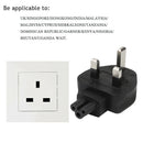 Uk 33-Pin Male To Iec 320 C5 Plug ,Uk To C5 Ac Power Adapter Uk Plug. Indus