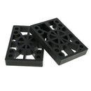 2Pcs 12mm Thicken Skateboard Longboard Shock Pads Risers