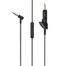 1.5m 3.5mm Male to Male Audio Cable Wire w/ Mic for Bose QC15 QC2 Earphone