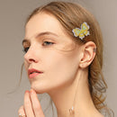 3pcs DIY Full Drill Diamond Painting Hairpin Butterfly Women Girls Headwear