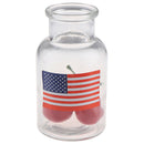250Pcs/roll American Flag Stickers crapbooking for USA decoration lab uaTEUS