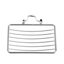Stainless Steel Soap Holder Strong Vacuum Suction Cup Soap Storage Dish BoxME