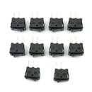 10Pcs Design Auto Car Truck Boat Round Rocker ON/OFF SPST Switches 12V 16A