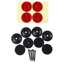 4Pcs Car Cargo Mounting Point Rear Organizer Luggage Net Hardware Hanging Hoo Kw
