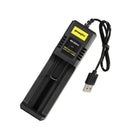 USB Flashlight Torch Charger Adapter for Li-ion 18650 26650 16340 14500 Battery