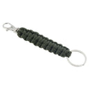 Outdoor Survival Kit Paracord Key Chain Rope Parachute string Lanyard Green