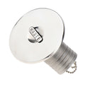Boat Deck Fill / Filler Keyless Cap 1-1/2 inch /38mm - Waste Stainless Steel
