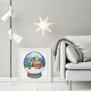 5D DIY Special Shaped Diamond Painting Christmas House Embroidery Craft Kit