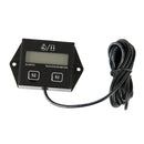 Waterproof Tach Hour Meter Small Gas Engines Tachometer RPM Gauge for Chain Saw