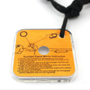 1x Practical Outdoor Survival Reflective Signal Mirror w/ Whistle Emergenc MZS
