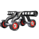 4 Rolls Ab Roller Abdominal Muscle Trainer Indoor Home Training Device Gymn