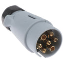 7 Pin EU Plug Trailer Truck Towing Electrics 12V Connector Adapter Trailer  3C