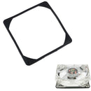 140mm PC case fan anti vibration gasket silicone shock proof absorption pad M&E