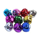 15mm - Jingle bells multi coloured approx 80 bells B7B9