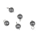 5 Pieces Fishing Sinker Jig Head Lead Fishing Weights Practical 3g