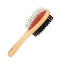 Wood brush, double sided, 6 x 17 cm, Cat / Dog B5B6