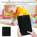 8.5 Inch LCD Writing Tablet Electronic Notepad Drawing Graphics Pad (Black)