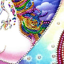 5D DIY Special Shaped Diamond Painting Horse Embroidery Mosaic Craft Kits 30*30