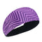 Purple Travel Yoga Sport Makeup Headband Anti-slip Unisex Wide Hairband