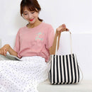 Big Stripe Shoulder Handbags Shopping Bag Beach Handbag New Fashion Canvas