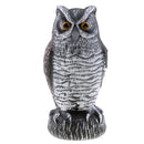 Realistic Owl Decoy Statue Hand-Painted Garden Protector, Scares Away Squirrels,