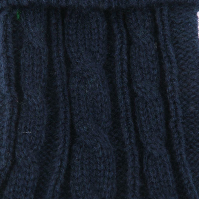 Small Pet Dog Sweater Warm Clothes Crochet Coat For Chihuahua Dark Blue 8#