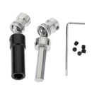 2x Aluminum Universal Drive Shaft for WLTOYS 12428 12423 Upgrade Parts