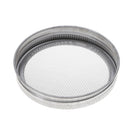 1Pc Stainless steel strainer sprouting lid for canning jars wide mouth ME