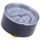 Bar Air Pressure Gauge 13mm 1/4 BSP Thread Double Scale For Air Compressor OZ