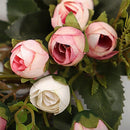 Christmas Flower Wreath Rose Garland With Elegant Best For Home Wall Door A M6K5