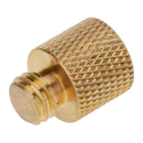15mm Brass 3/8"-16 Female to 1/4"-20 Male Convert Screw Thread Adapter f. Tripod