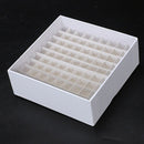 Lab 81 Positions Graduated Cryo Vial White Paper Box 1.8 Milliliter B1X1