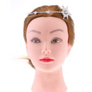 Wedding Bridal Crystal Hexagram Flower Headband Headpieces Accessories