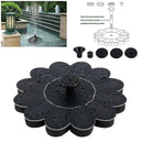 Solar Powered Fountain Pool Lake Pond Mini Water Fountain Pump Garden DecorB Gw