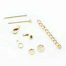 1080pcs Jewelry Making Tool Kits Sets Jewelry Findings Beads, Charms, Clasp,