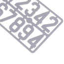 beehive plastic card number sign frame marking board beekeeping BX