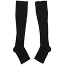 Increasing circulation Compression Knee Socks Leg Support Stockings Black L