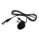 2 Pack Lavalier Lapel Microphone with Clip 3 Pin XLR Clip On, for Online Classes