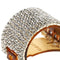 2Pack Blingbling Hair Grip Claw Clip Womens Teethed