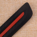 Universal Carbon Fiber Car Bumper Guard Soft Protector Strips Accessories