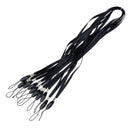 10x Black Lanyard Neck Strap For ID Pass Card Badge / Mobile Phone Holder Y3N3