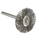 10Pcs Rotary Tools Steel Wire Wheel Brushes Cup Rust Set For Accessories
