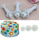 Plunger Cutters Cake Decorating Fondant Cookie Biscuit Mold Set Baking I9Q2