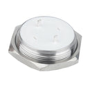 Stainless Steel Push Button Switch,30mm Resetable,Flat Head 1NO