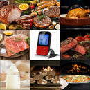 Wireless Kitchen Thermometer Meat Thermometer, BBQ Double Countdown Timer w