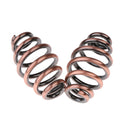 1Pair Motorbike Heavy Duty Barrel Type Mounting Solo Seat Springs Bronze