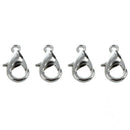 200X Lobster Clasp Close terminal necklace jewelry clasp 12x6mm X2Y8